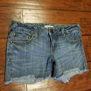 Free People Jean shorts